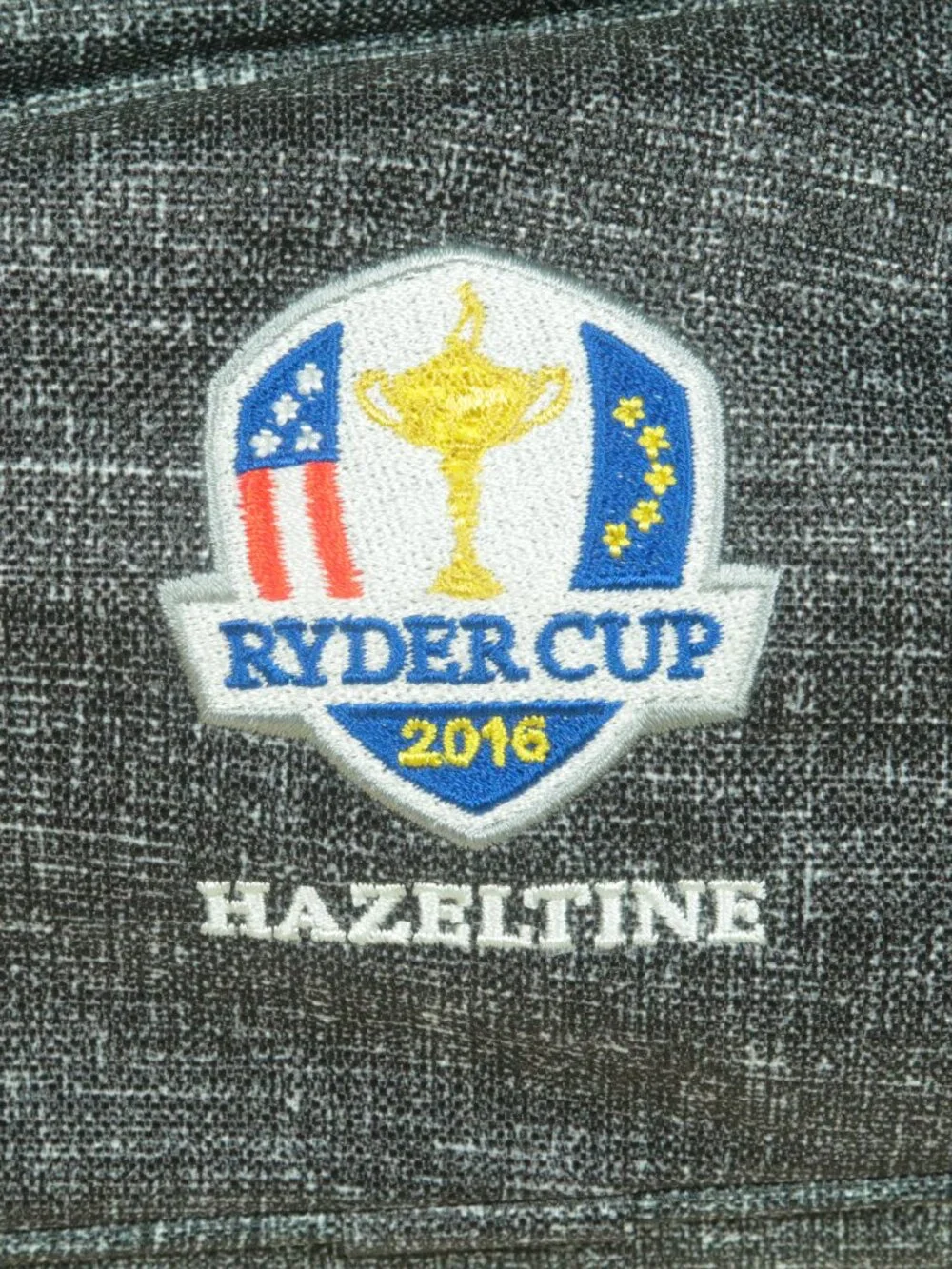 Nike Ryder Cup Hazeltine Golf Shoe Tote Bag Gray EY Ernst & Young New